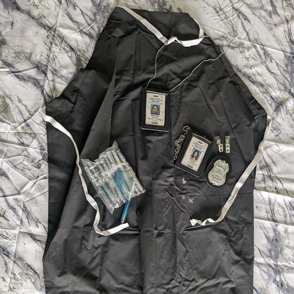 Dexter and Debra Morgan Halloween Costume and Accessories
